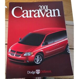 2001 Dodge Caravan Brochure Original Sales Catalog Vehicle Features Options